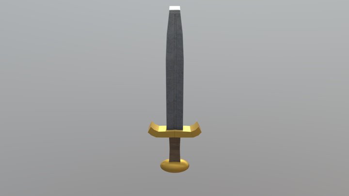 Viking Sword 2 3D Model