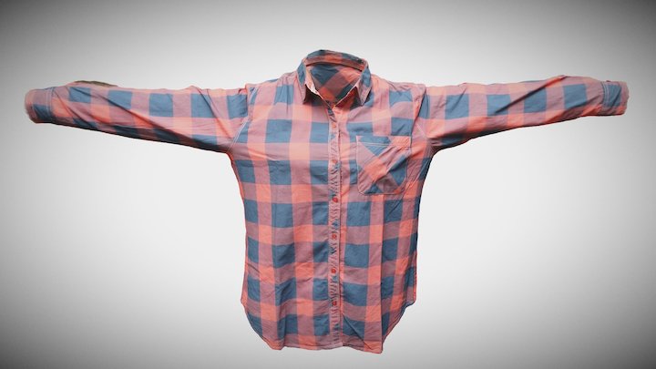 Shirt 1 raw model 3D Model