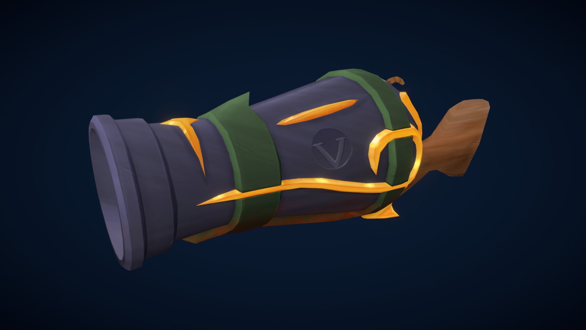 Graves's Old Buster — Sketchfab embed 3D viewer
