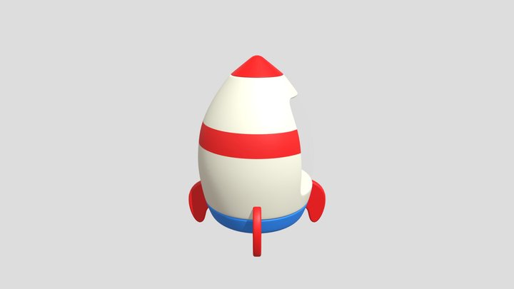 Rocket watch 3D Model