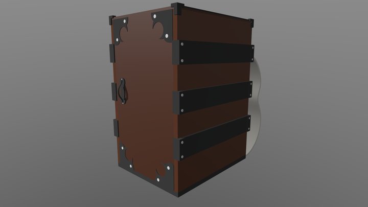Nezuko's Box -  Demon Slayer: Kimetsu no Yaiba 3D Model
