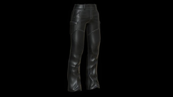 Cryo-Tailored Pants 3D Model