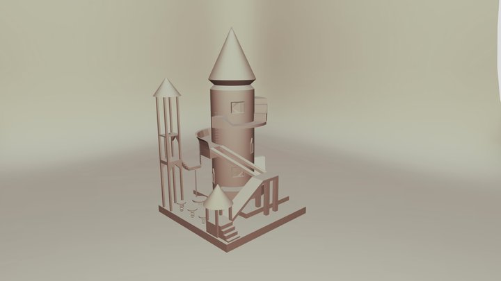 GerardAguirre - Camino a la luna 3D Model