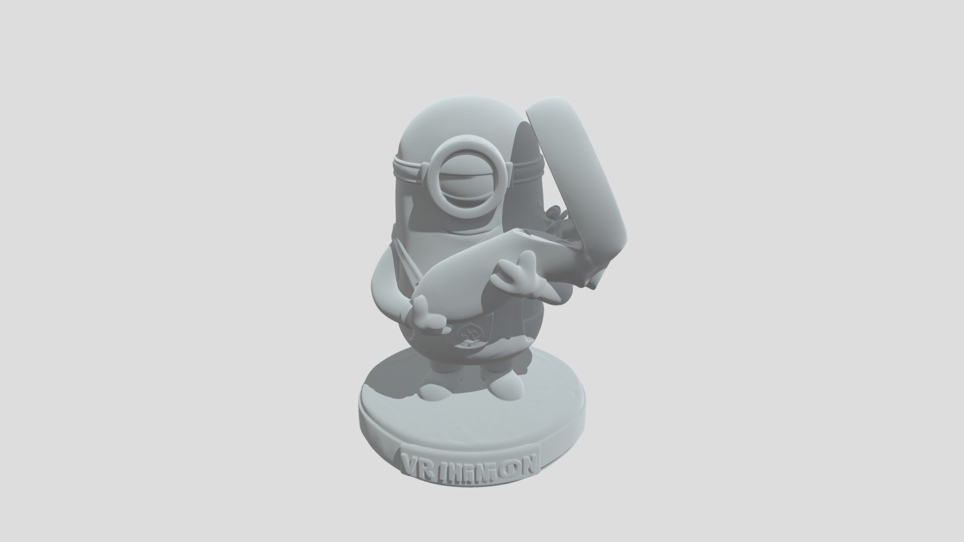 VR Minion with Wrench - 3D model by Anqelafoo [eb410c5] - Sketchfab