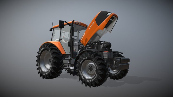 Elasto Proxy - Tractor 3D Model
