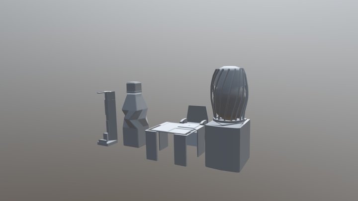 Skwaukse Asset Models 3D Model