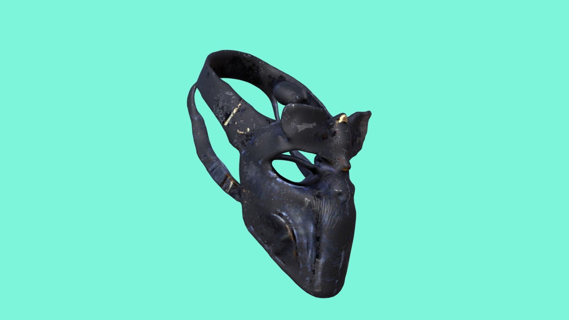 metallic mask - Download Free 3D model by vicente betoret ferrero ...