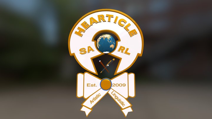 HEARTICLE S.A.R.L. 3d logo 3D Model