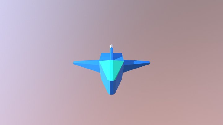Space Shark 3D Model