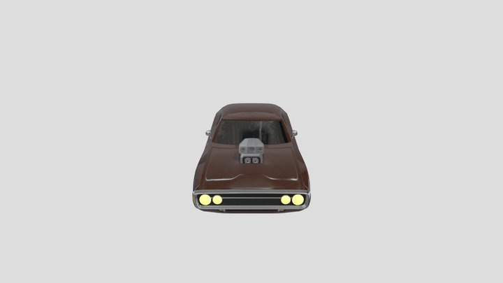 1970 Dodge Charger – Modèle 3D gratuit STL