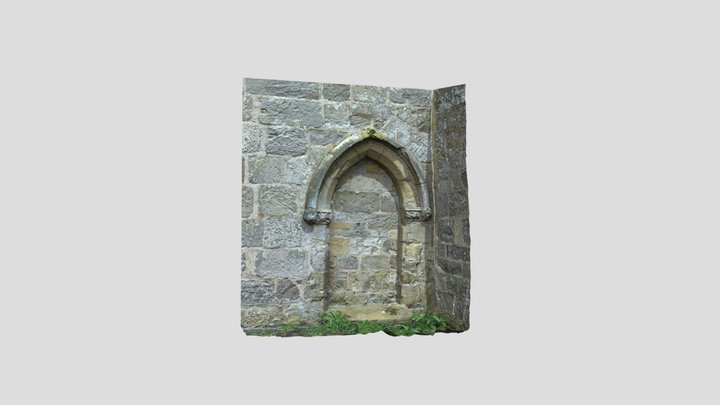 Blocked Doorway, St Peter & St Paul, Scrayingham 3D Model
