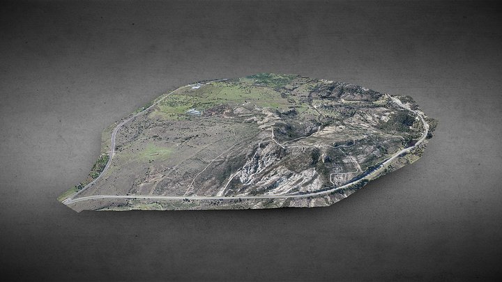 4.000.000 m² Land Modeling in Foça, İzmir TURKEY 3D Model