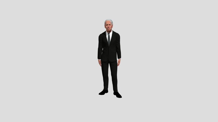 Biden Thoughtful Head Shake – Modelo 3D gratuito STL