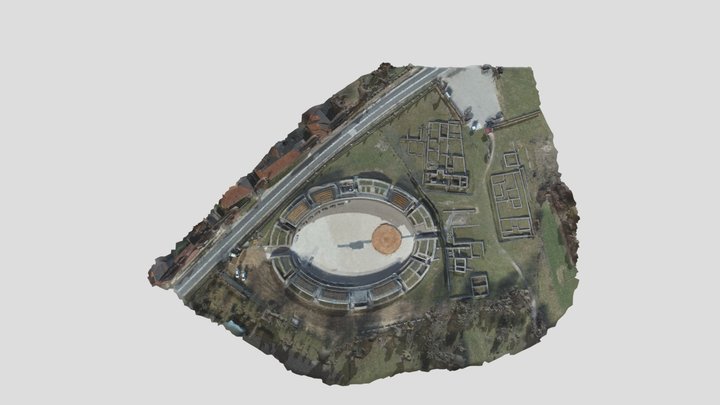 "Amfiteatrul Ulpia Traiana Sarmizegetusa" 3D Model