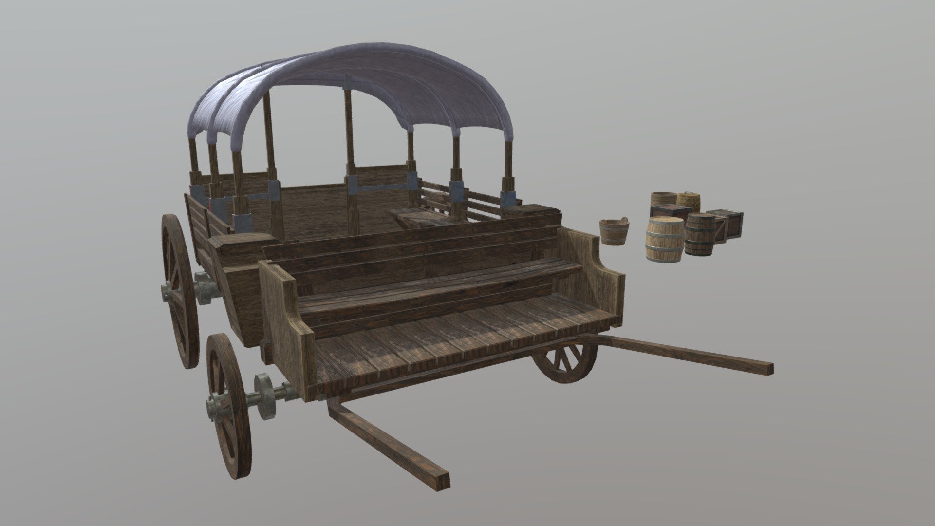 Horse Carriage and Props