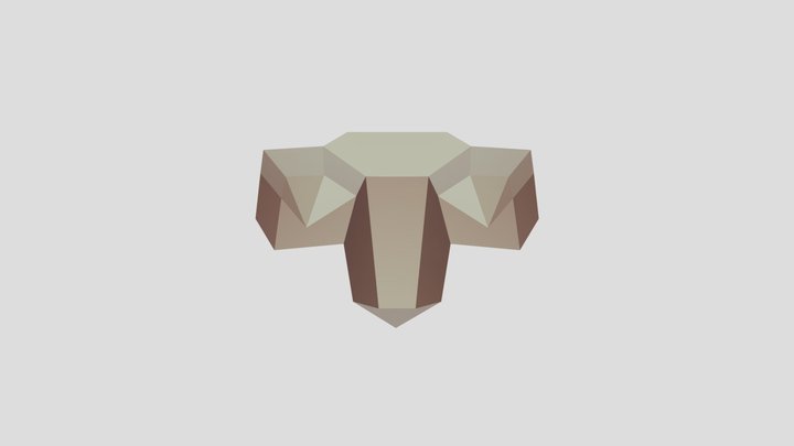 Asaro Eye Area Simplified 1 3D Model