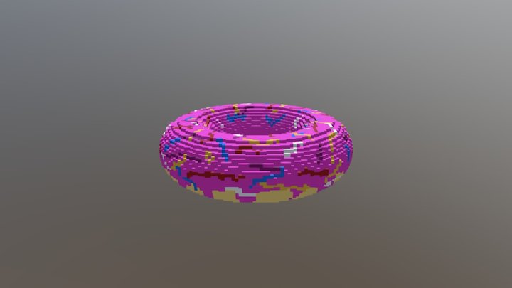 I DONUT CARE 2 3D Model