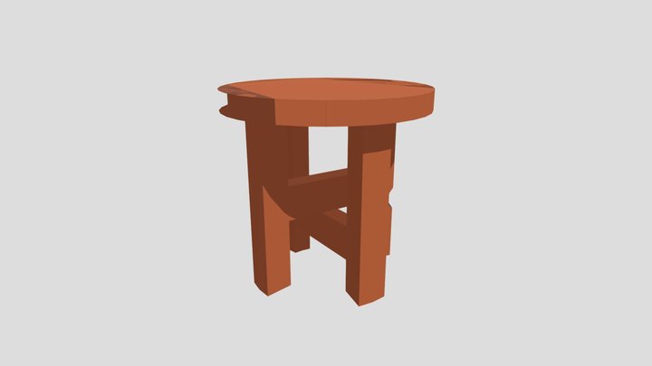 Stool 3D Model