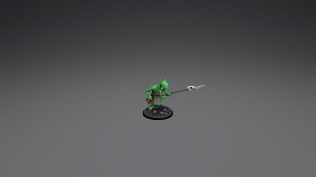 Enemy Goblin Melee 3D Model