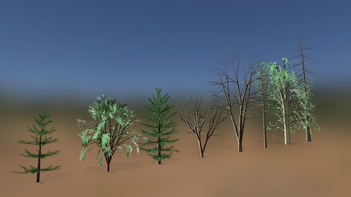 Trees – Modello 3D gratuito STL