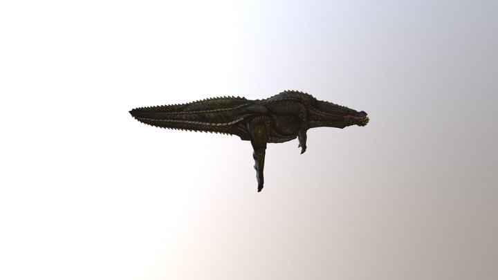 Wii - Monster Hunter Tri - Deviljho 3D Model