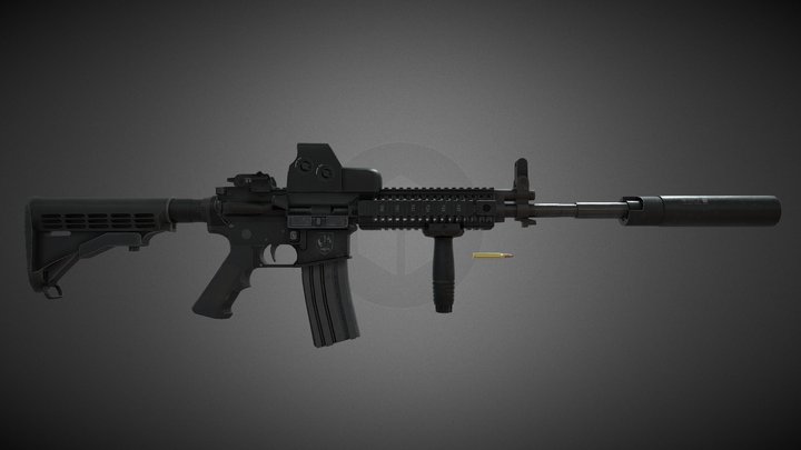 ColtAPCTactical 3D Model