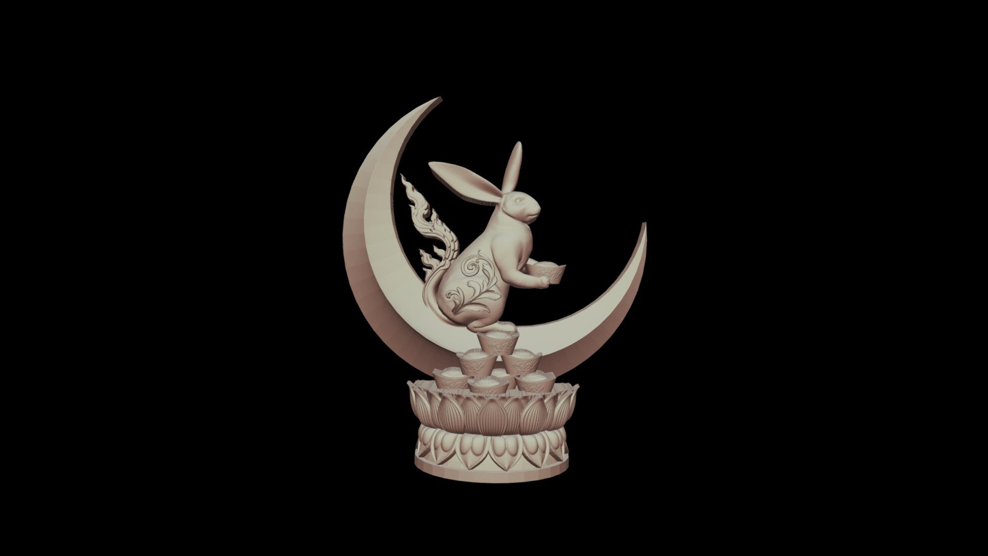 Rabbit happy - Download Free 3D model by Mask (@tavi2516vit1) [eb48208 ...