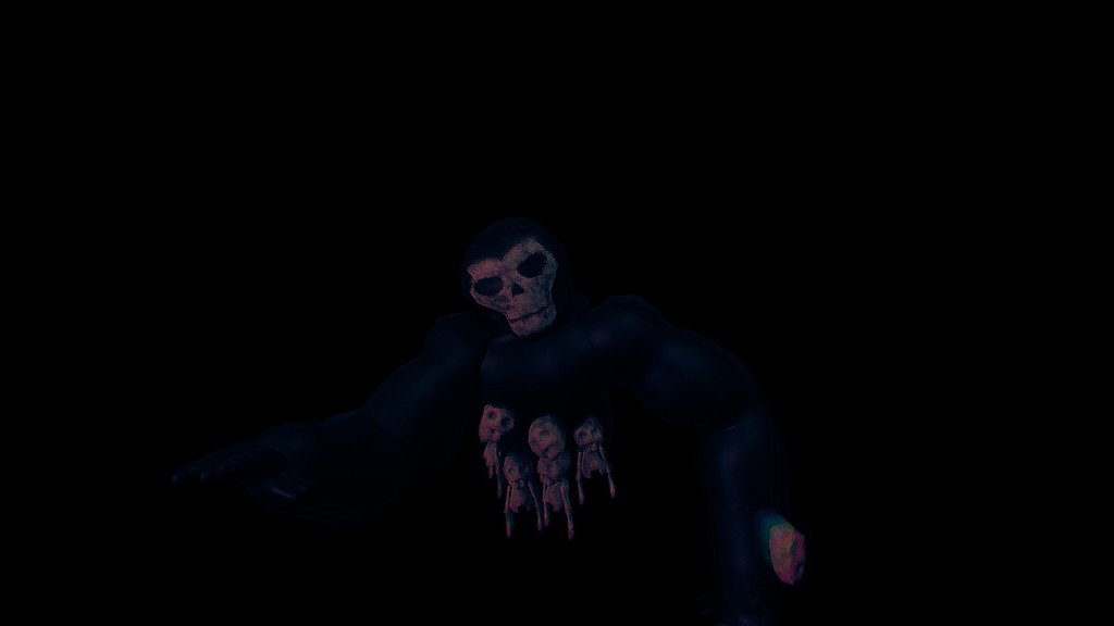Scary Baboon Skully Fan Made Anim