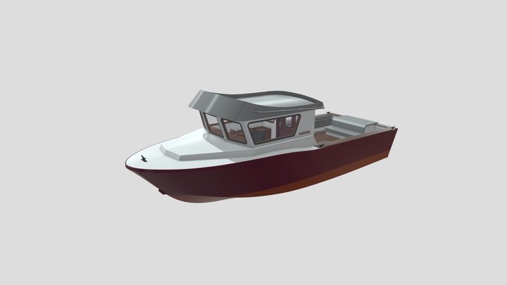 8m Boat_1 3D Model