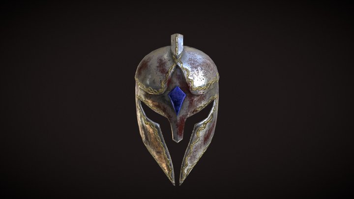 Helm of war 3D Model