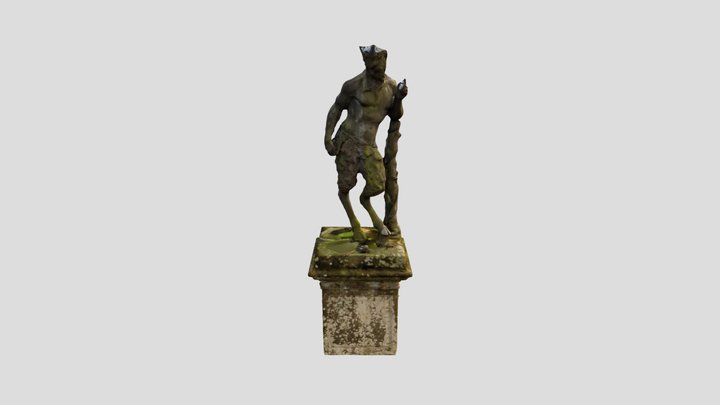 Creepy faun 3D Model