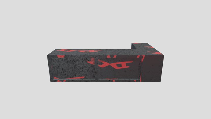 Diesel Desire shopping counter 3D Model