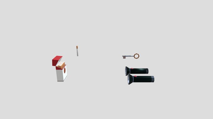 A few gameprops 3D Model