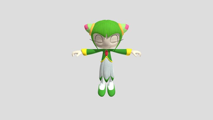 Cosmo The Seedrian SFM 3D Model