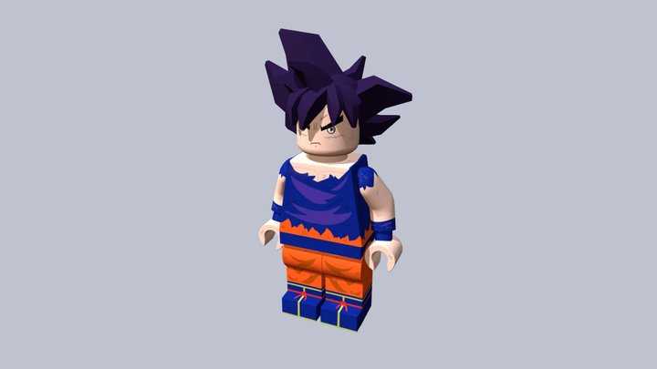 Lego Ultra Instinct Goku 3D model by CGStephanN eb4c6b2 Sketchfab