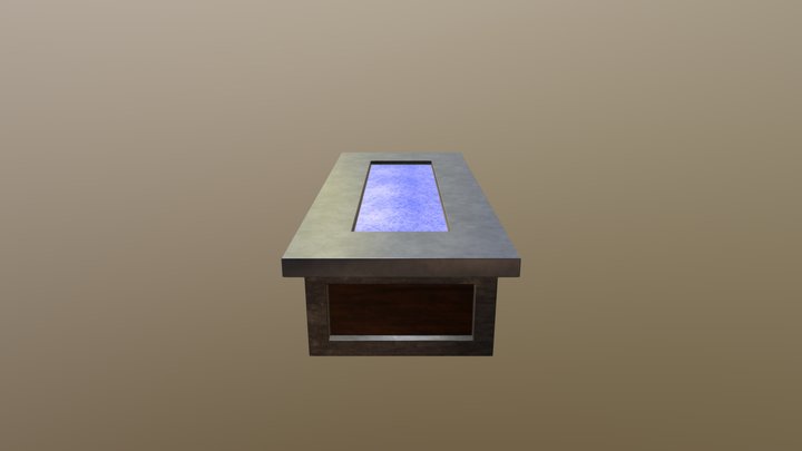 Fire Table 3D Model