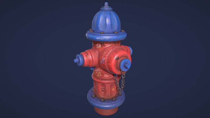 Hydrant Super Mario Bros. 3D Model
