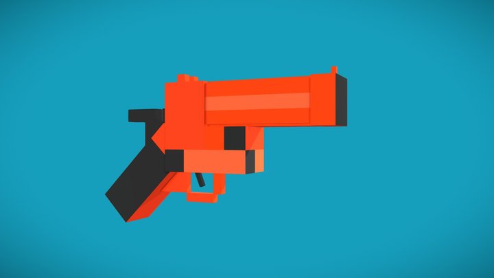 Flare gun 3D Model