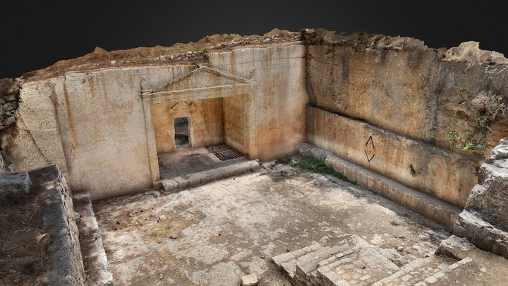 Tombs of the Sanhedrin（Entrance and Main Room） 3D Model