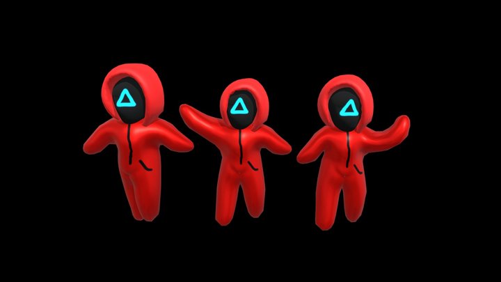 Squad Game 3D Model