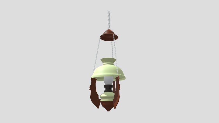 untitled_blend lampion 3D Model