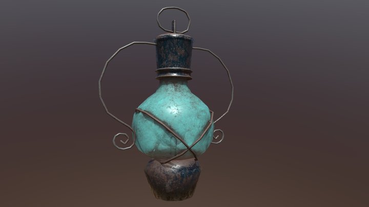 Lantern Paint Study 3D Model