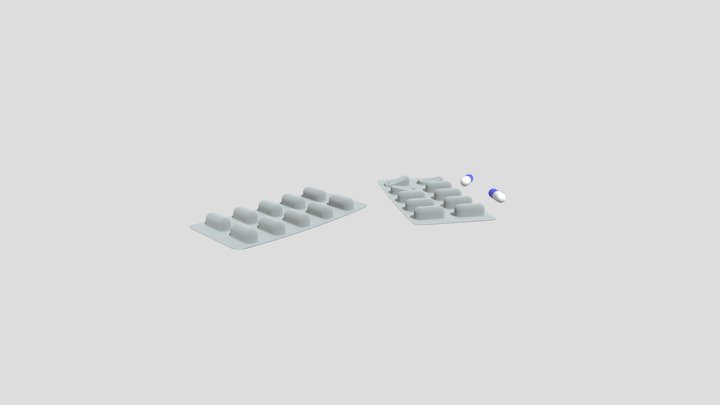 Sheet Of Pills – Modello 3D gratuito STL