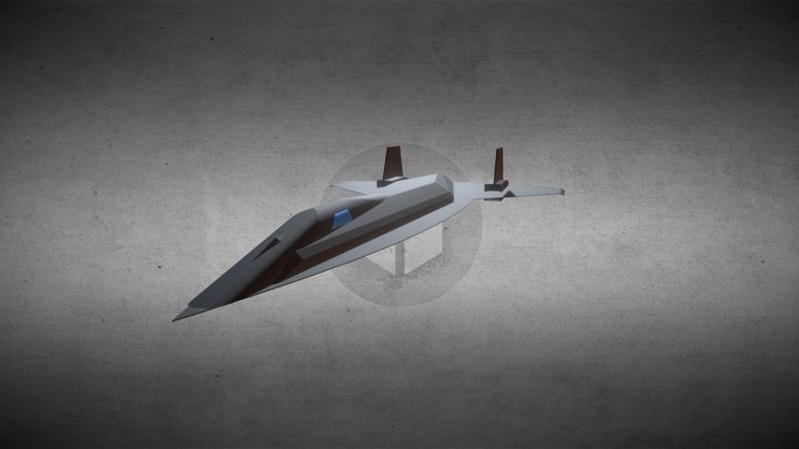 Dark Star (Top Gun Maverick) 3D Model