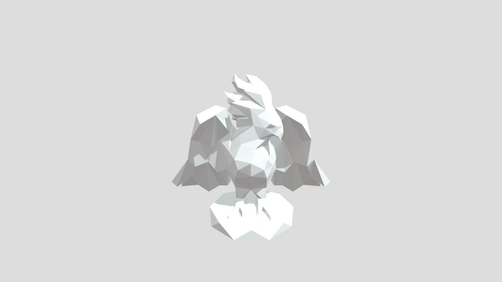 Bird Polygonal Sculpture