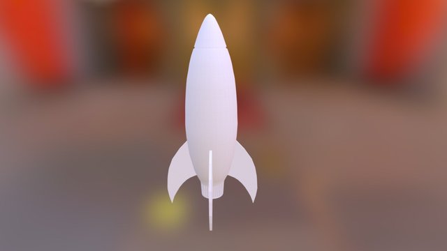 blender_TD2_fusée 3D Model