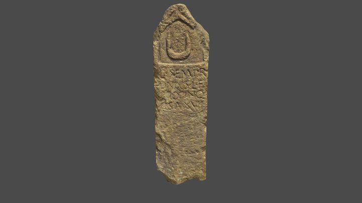 Estela de Lucius Sempronius Propinquos 3D Model
