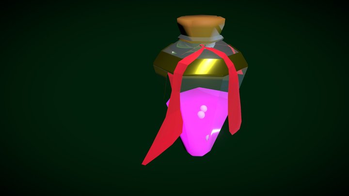 Potion Vail 3D Model
