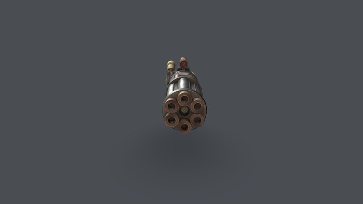 steamgun-모작 3D Model