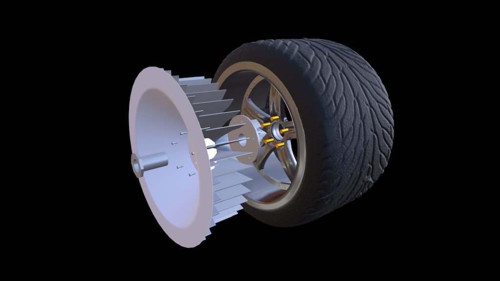 STL file Turbo Fan Wheels ( Aero Cover Rims ) BBS wheels 🧞‍♂️・3D print  design to download・Cults